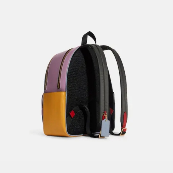 Coach Court Backpack in Colorblock - Picture 10 of 12